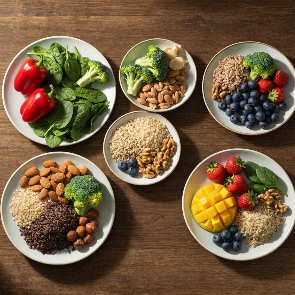 Diverse healthy foods composition