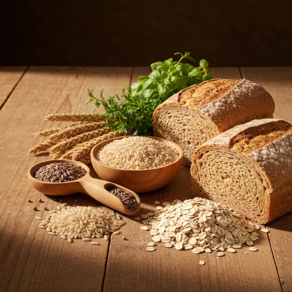 Whole grain foods and complex carbohydrates